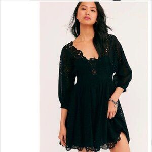 Free People Fp one Lottie Mini Dress Size Large